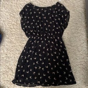 Black Dress with Tan